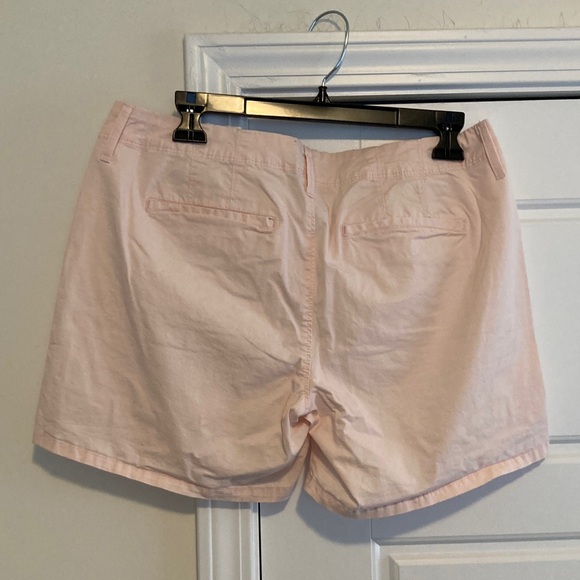 Old Navy Pale Pink Cotton Bermuda Shorts - Picture 2 of 2